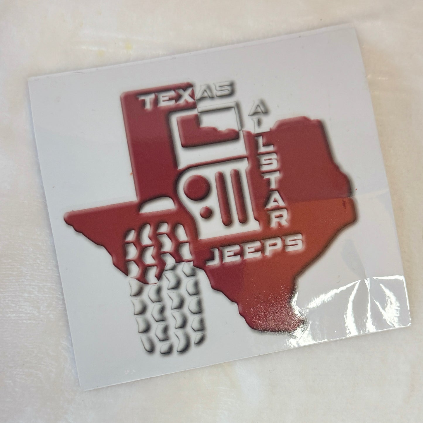 TAJ 3D UV DTF Sticker / Decal