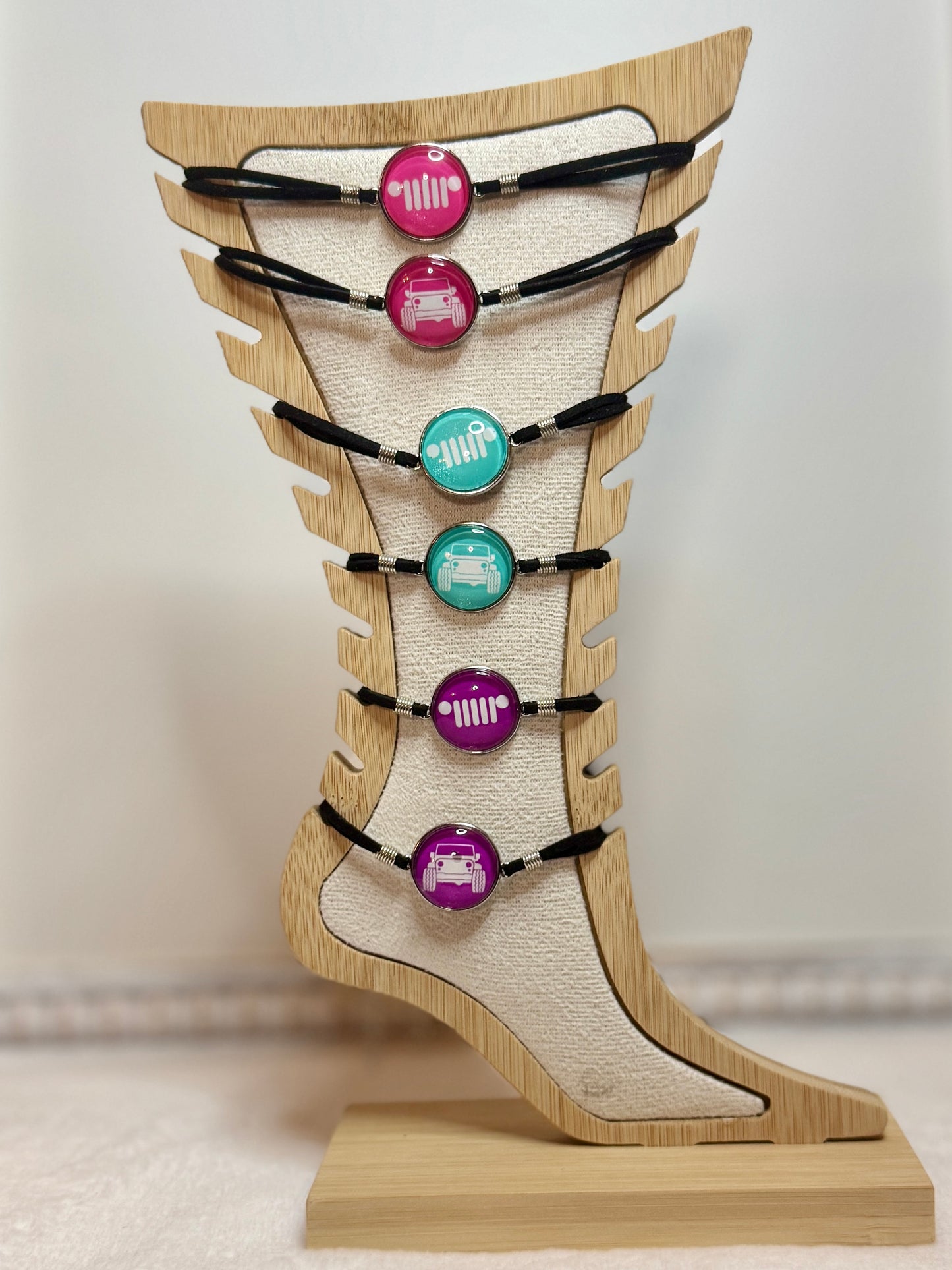 Jeep Inspired Bracelet or Ankle Bracelet