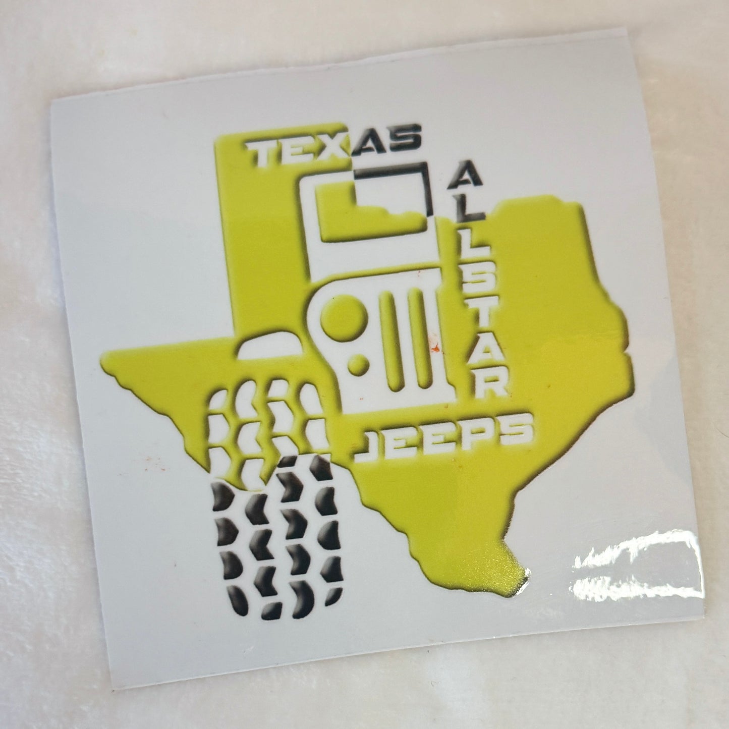 TAJ 3D UV DTF Sticker / Decal