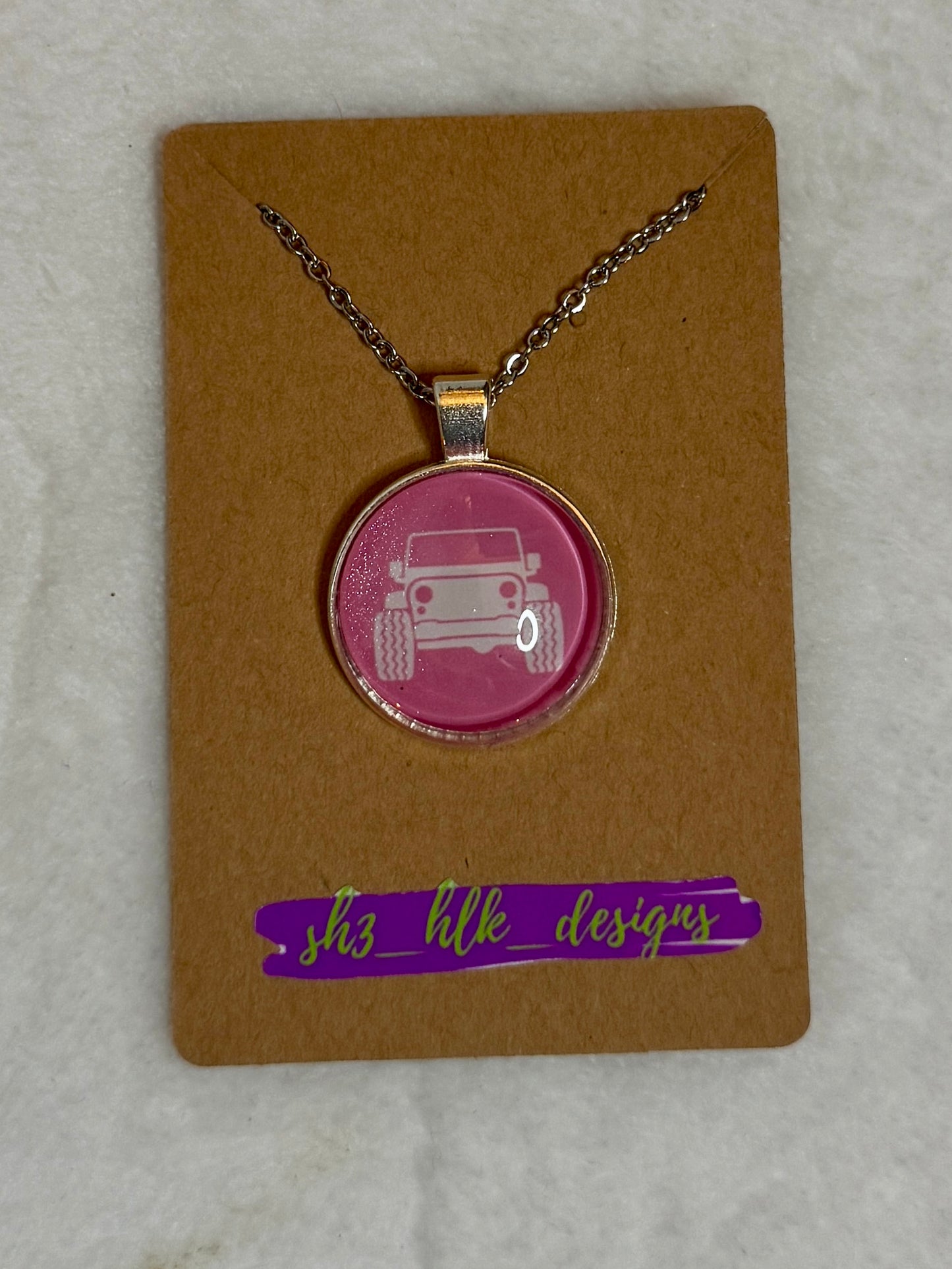 Jeep Inspired Necklace