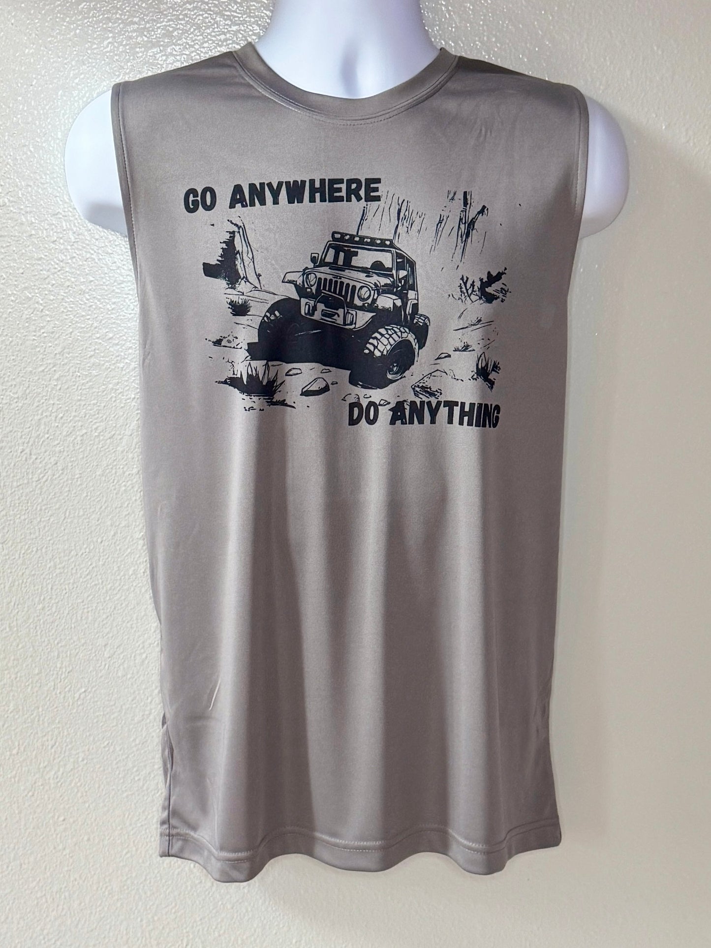 Go Anywhere, Do Anything Men's Muscle Tank