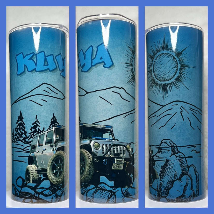 Custom Designed 20oz/30oz/40oz Tumbler Or 4in 1 Can Koozie