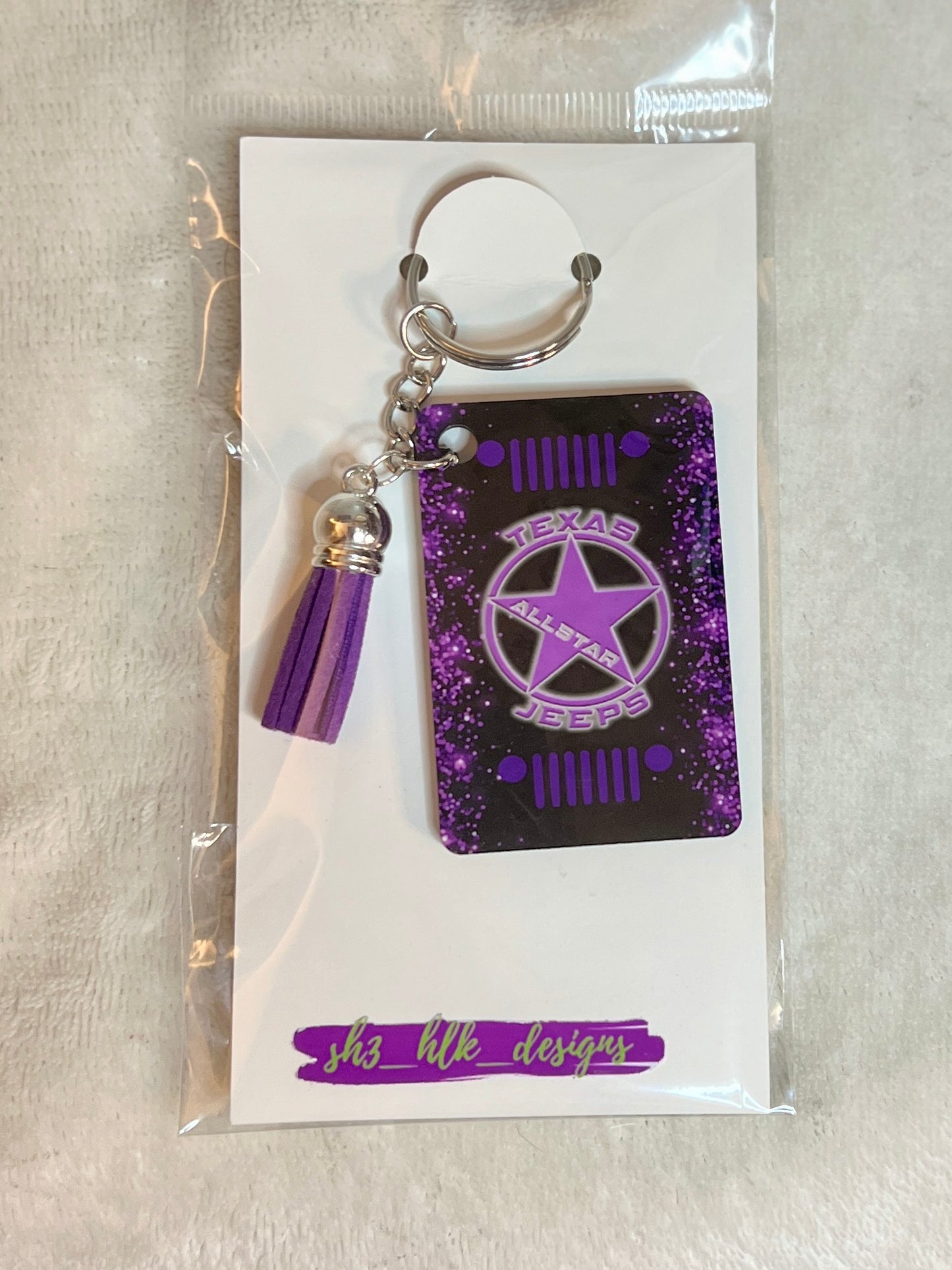 Texas Allstar Jeeps Key Chains