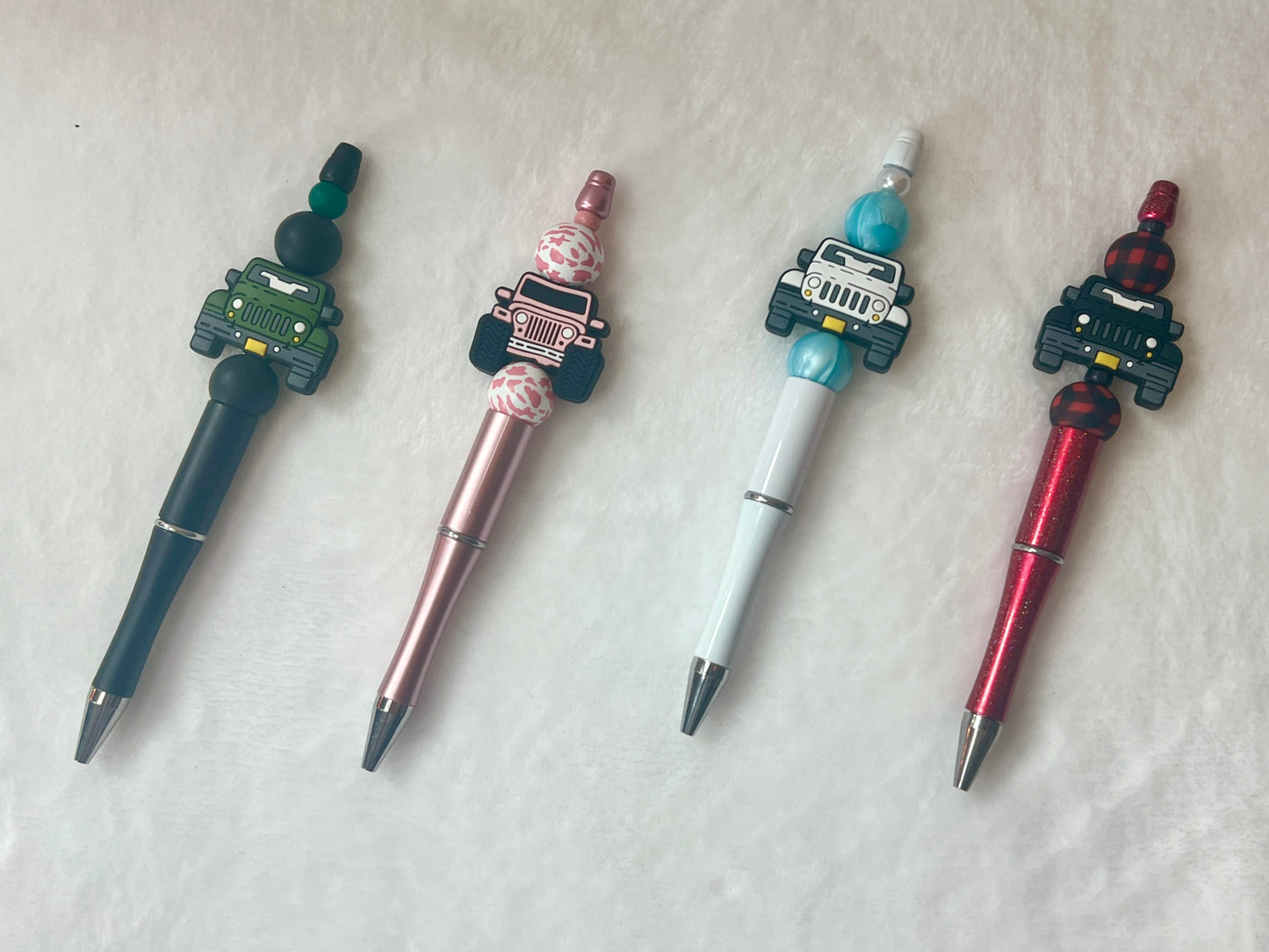 Jeep Inspired Beaded Pens