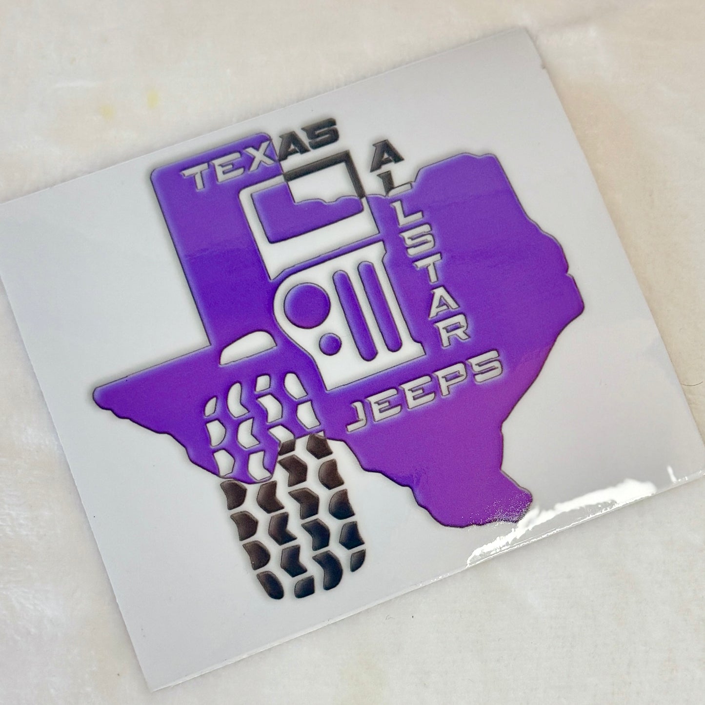 TAJ 3D UV DTF Sticker / Decal