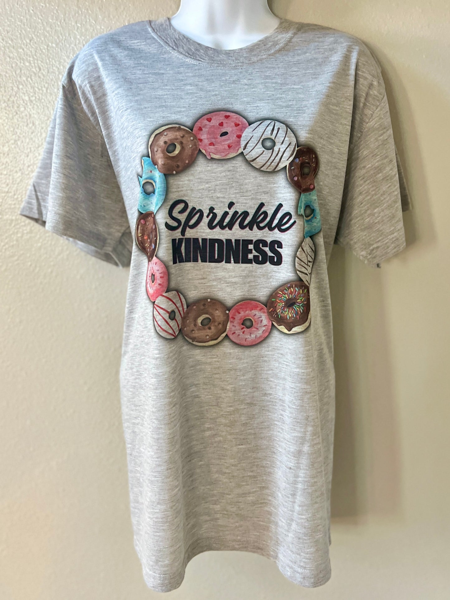 "Sprinkle Kindness" Donut Inspirational / Positive Quote Shirt