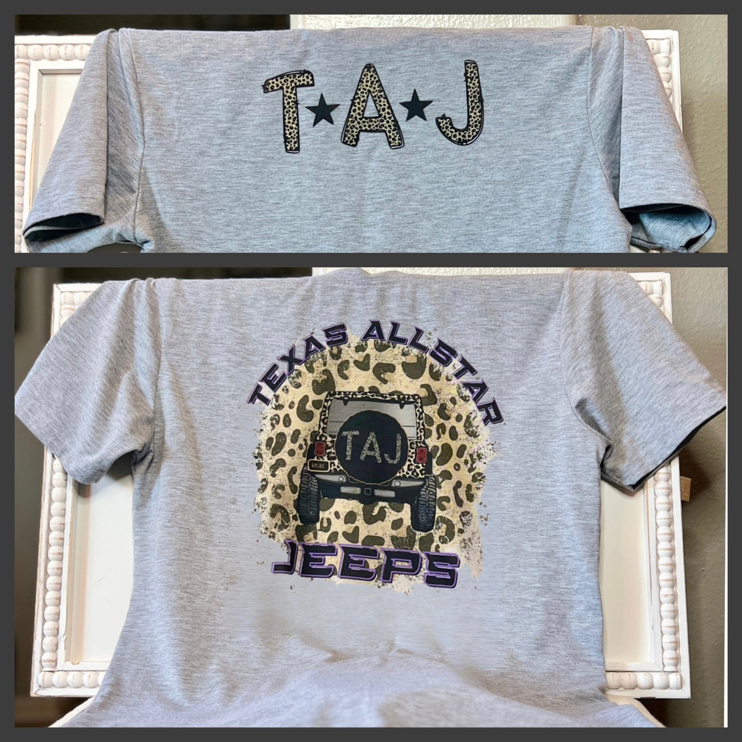 Texas Allstar Jeeps Leopard Jeep Inspired Shirts