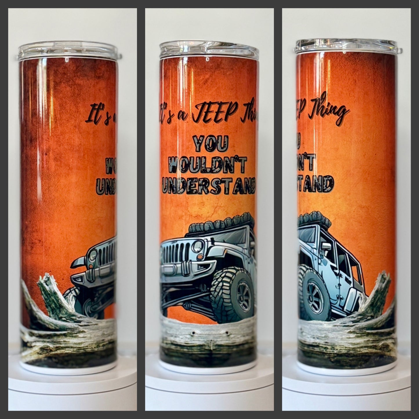 “It’s a J**P Thing, You Wouldn’t Understand” 20oz/30oz Skinny Tumbler / Cup OR Can Koozie