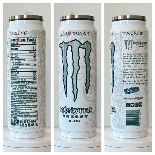 Monster 17oz Sublimated Soda Can Cup/Tumbler