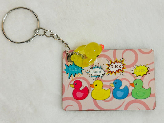 Duck Duck Jeep Inspired Key Chains