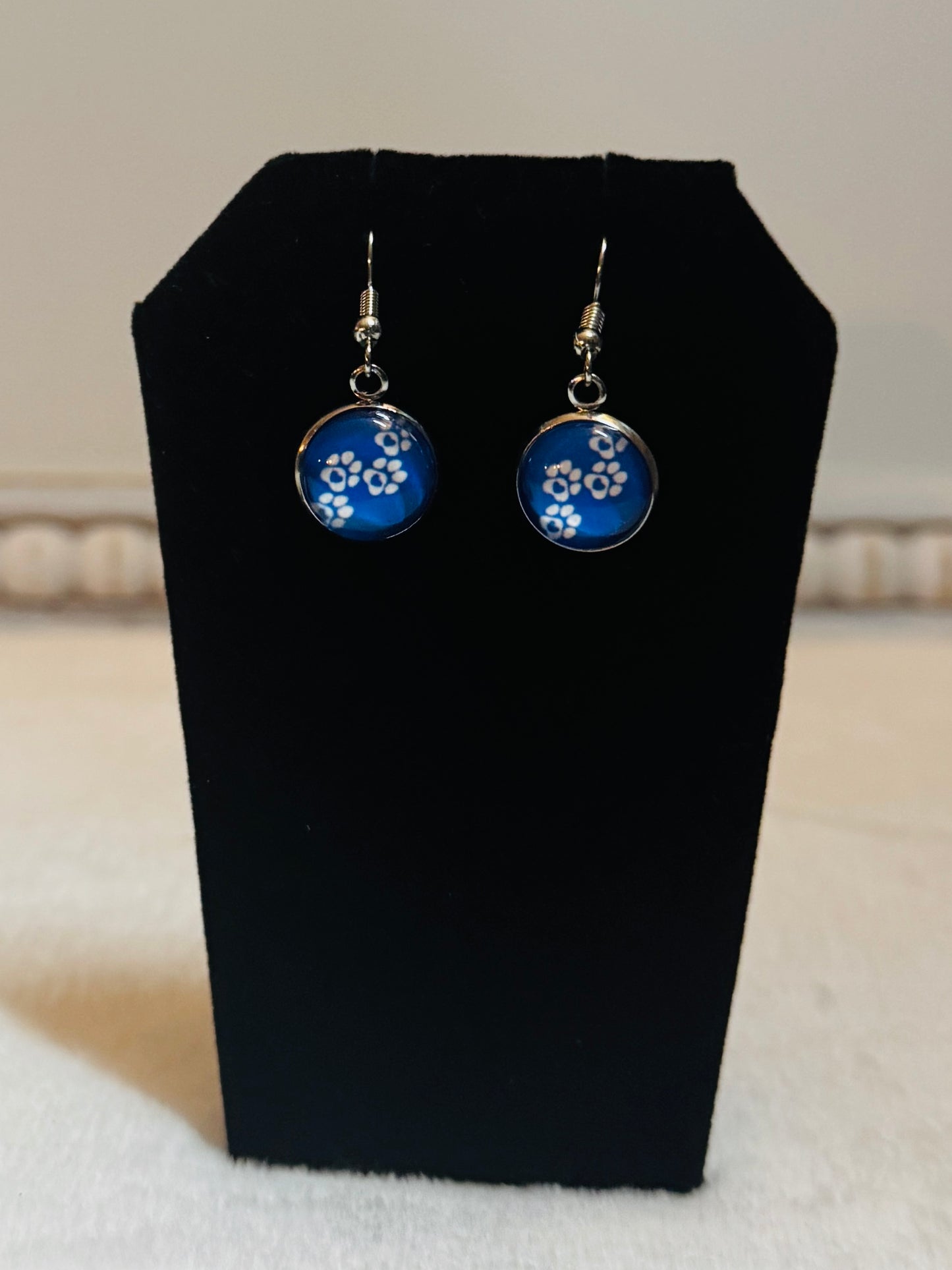 Paw Print Ear Rings