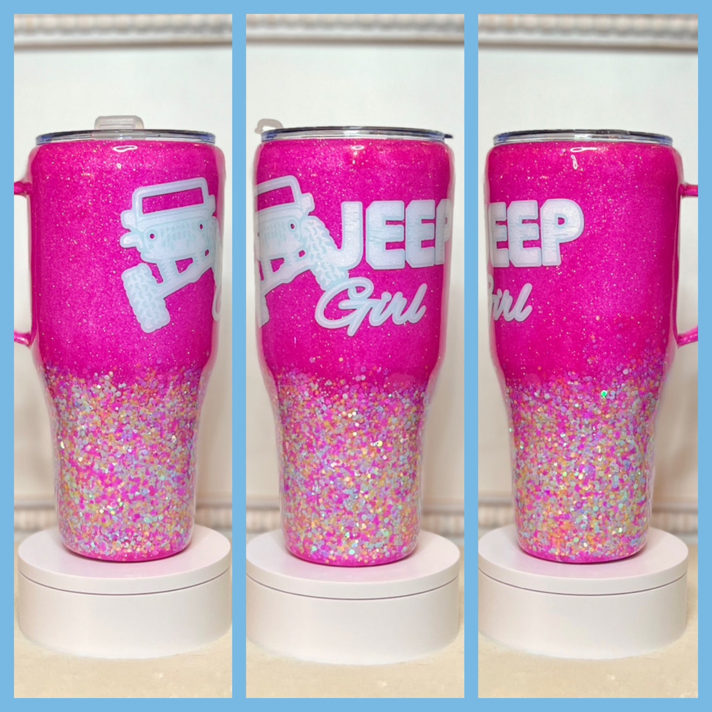 Epoxy Resin Custom Designed 20oz/30oz/40oz Tumbler Or 4in 1 Can Koozie