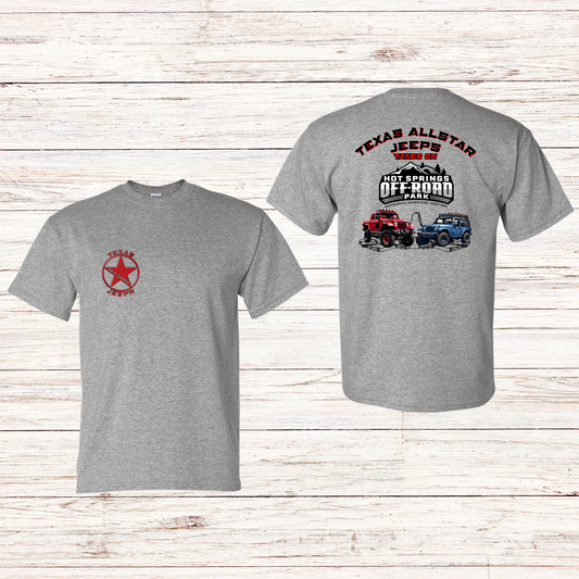 Texas Allstar Jeeps Takes on Hot Springs Shirt