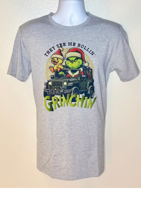 Grinch Jeep Inspired T-Shirt